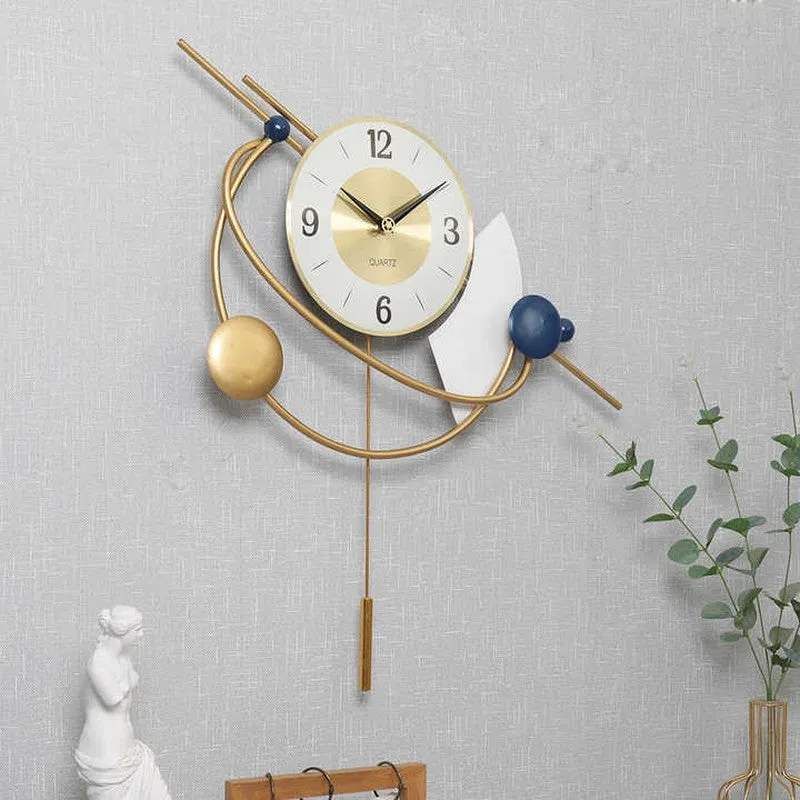 Minute Silent Wall Clock - Multicolor media 3