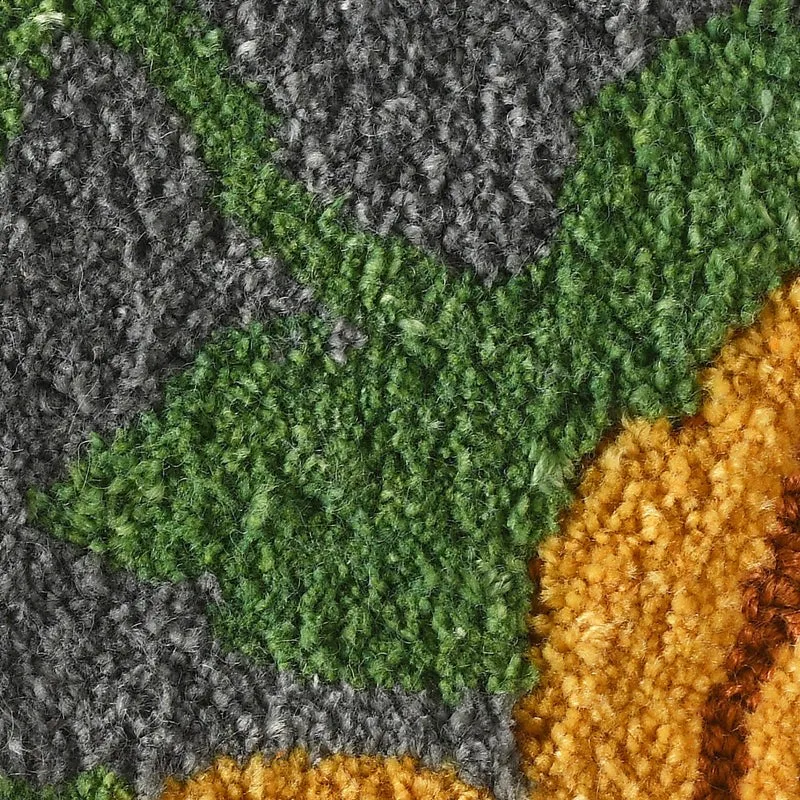 Flora Handtufted Anti-Skid Recycled PET Runner Rug media 4