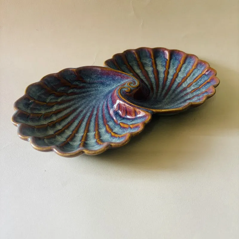 Olive Ciel Ceramic Platter media 3