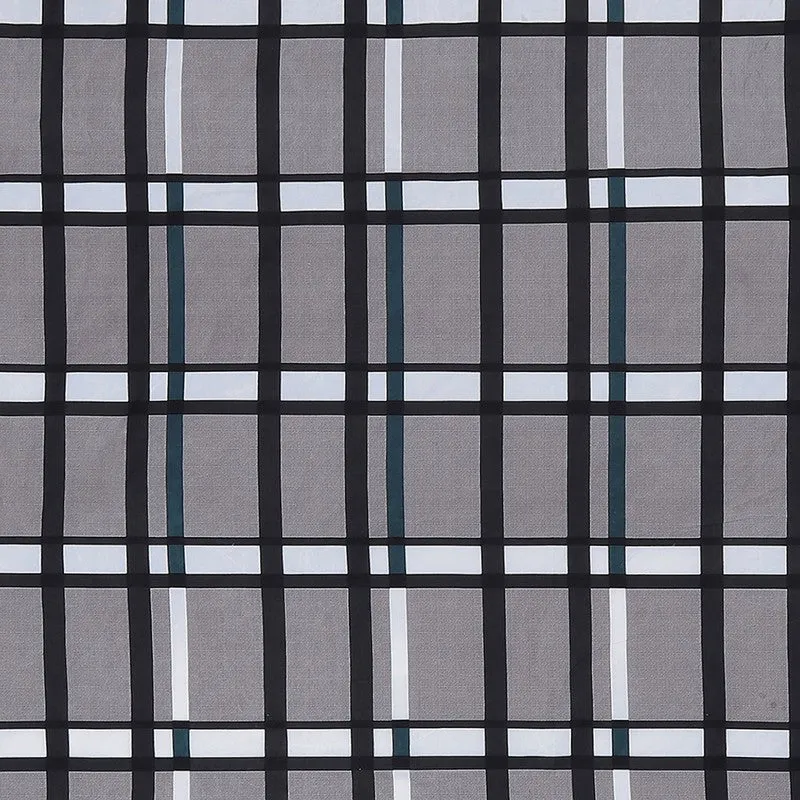 Monte Carlo Vintage Checks Bedsheet - 120 GSM media 7