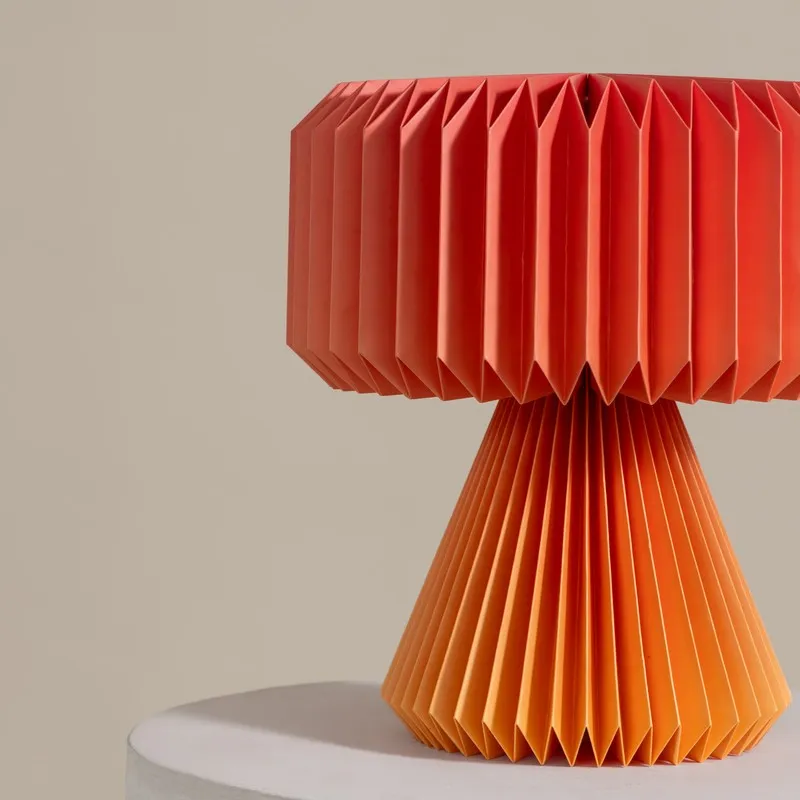Fig Living Ori Tangerine Dusk Table Lamp - Orange media 7