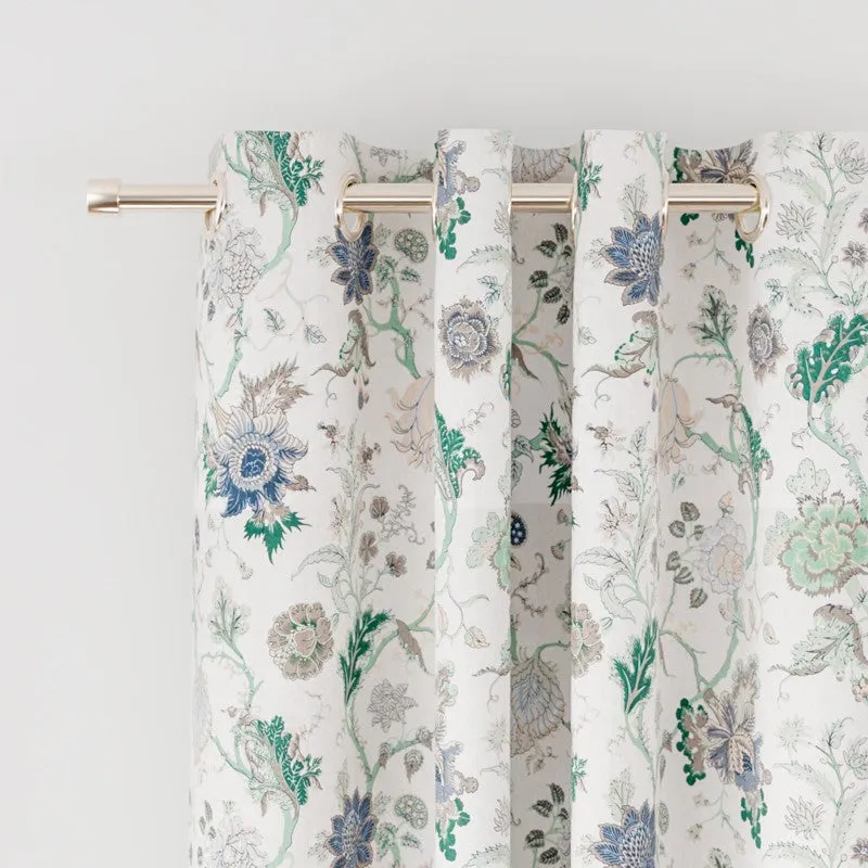 WhiteGarden Cotton Curtain - Set Of Two media 3