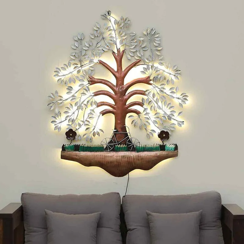 Wisdom Of Roots Iron Wall Accent media 1
