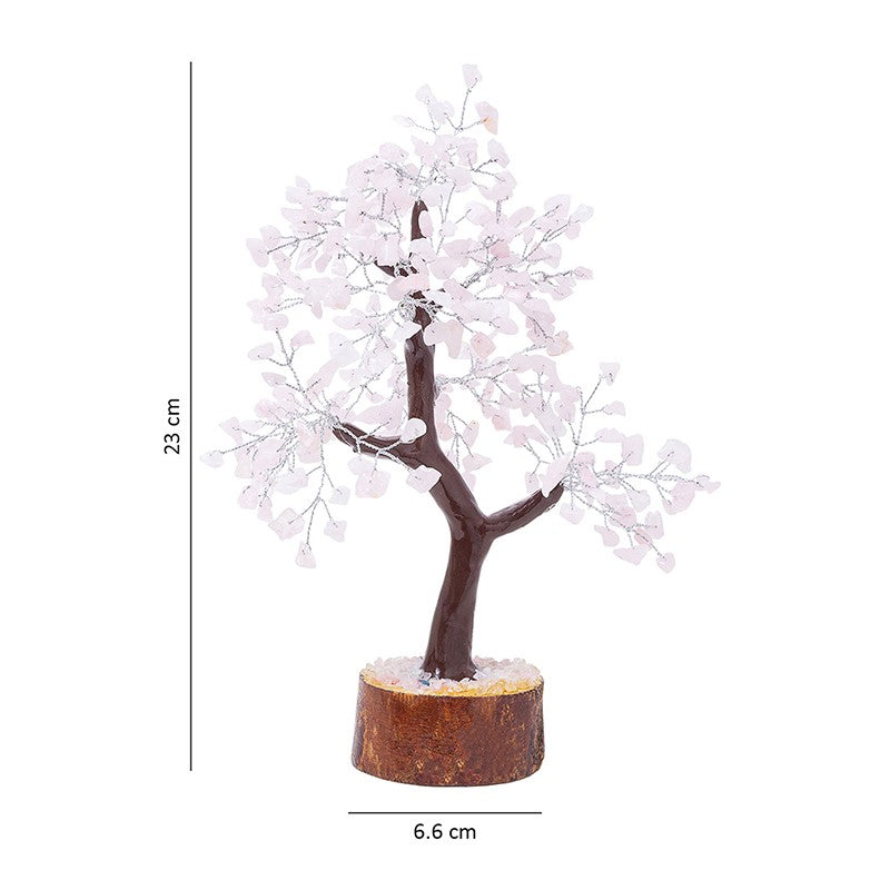 Agate Wishing Tree Handcrafted Showpiece - Pink media 8