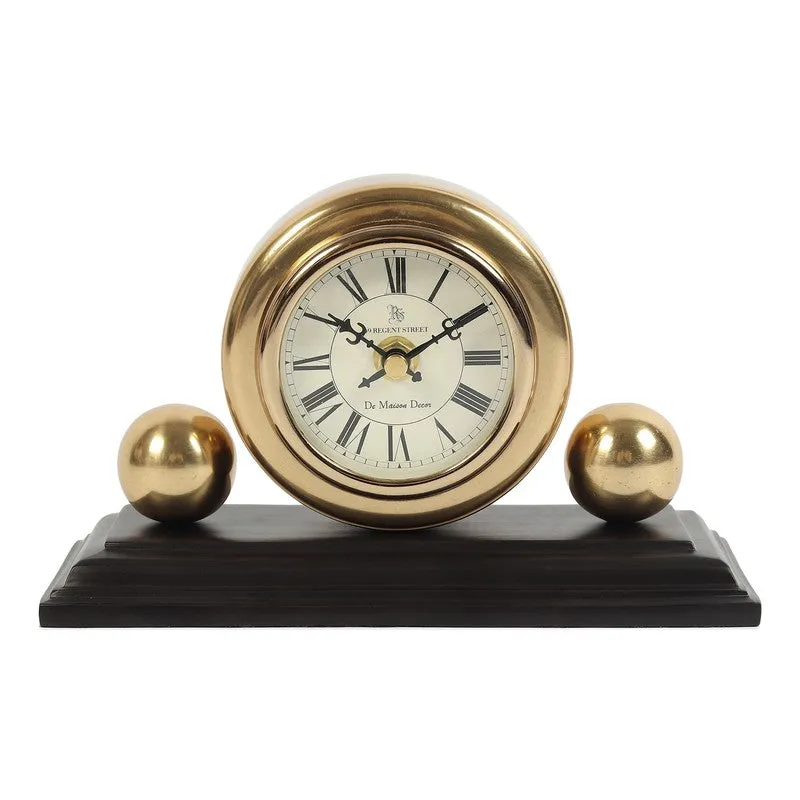 Chrona Table Clock - Gold media 4