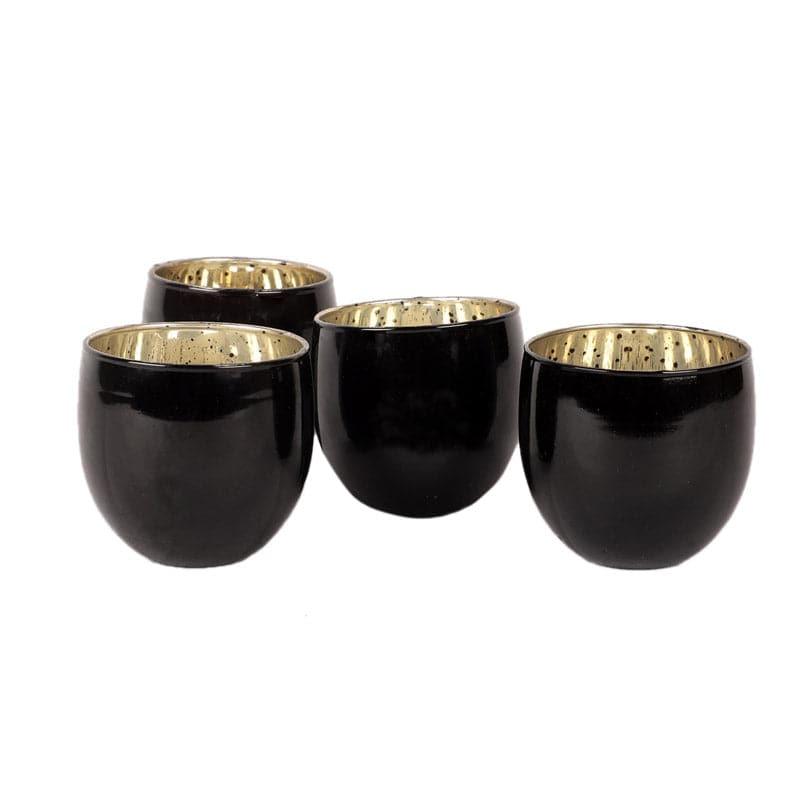 Secura Tealight Candle Holder (Black) - Set Of Four media 3