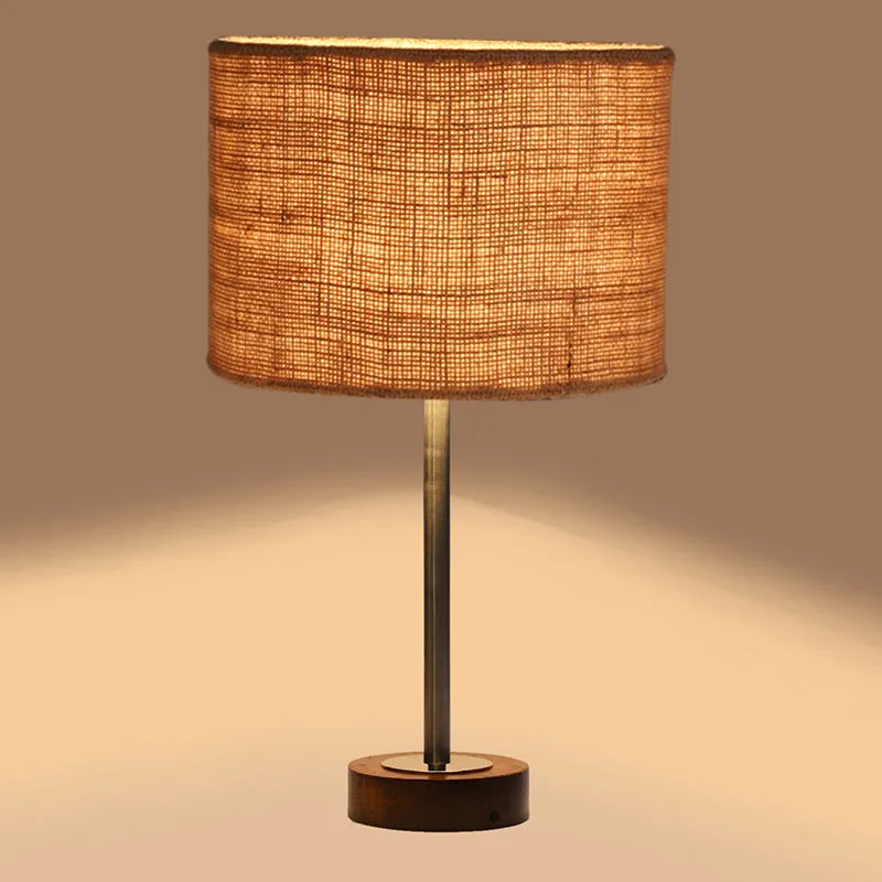 Sienna I Rodin Wooden Table Lamp - Beige,Silver,Brown media 6
