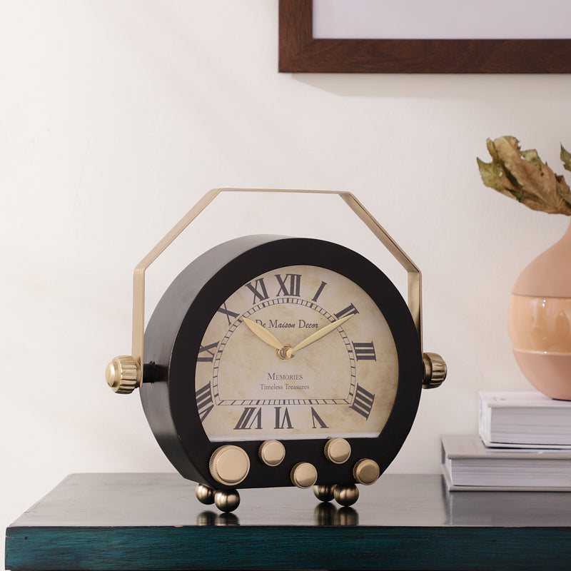 Cosie Table Clock - Black media 3