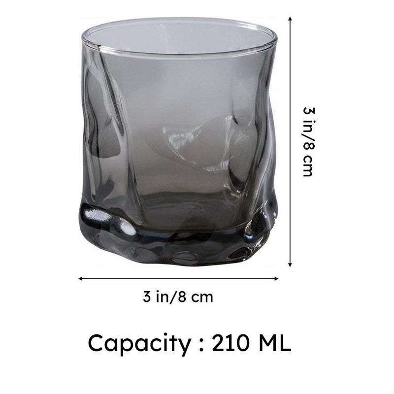 TidalFlow Double-Bottomed Whiskey Glasses (210 ML) - Set Of Four media 7