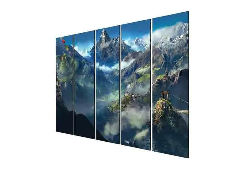 Alps Wall Art - Five Piece Set media 5