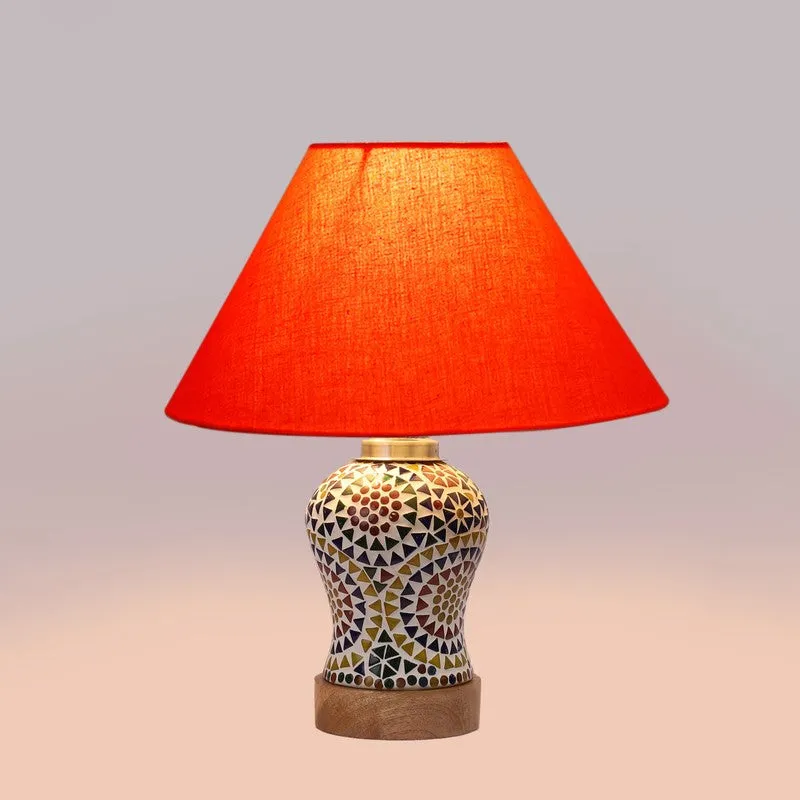 Ambexa Wooden Table Lamp - Multicolor media 6