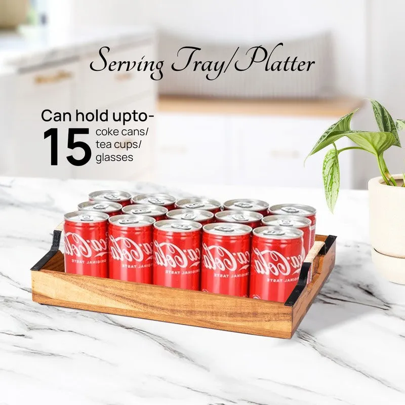 Sandstone Serving Tray - Silver media 4