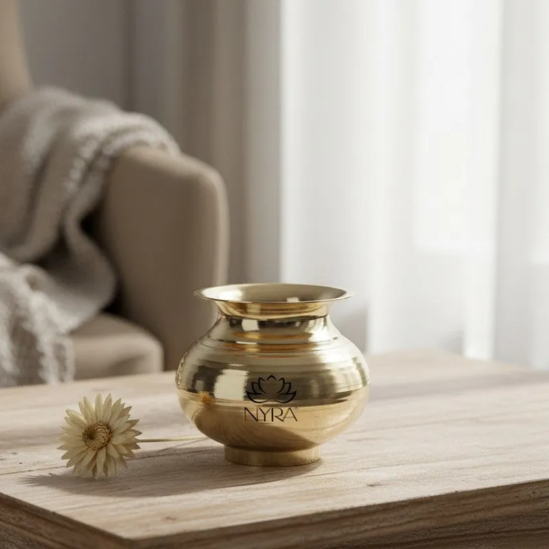Karwa Brass Lota - 850 ML media 1