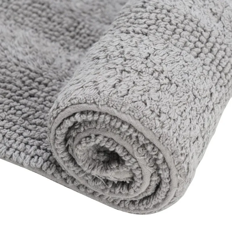 Ette Cotton Bathmat - Grey media 3