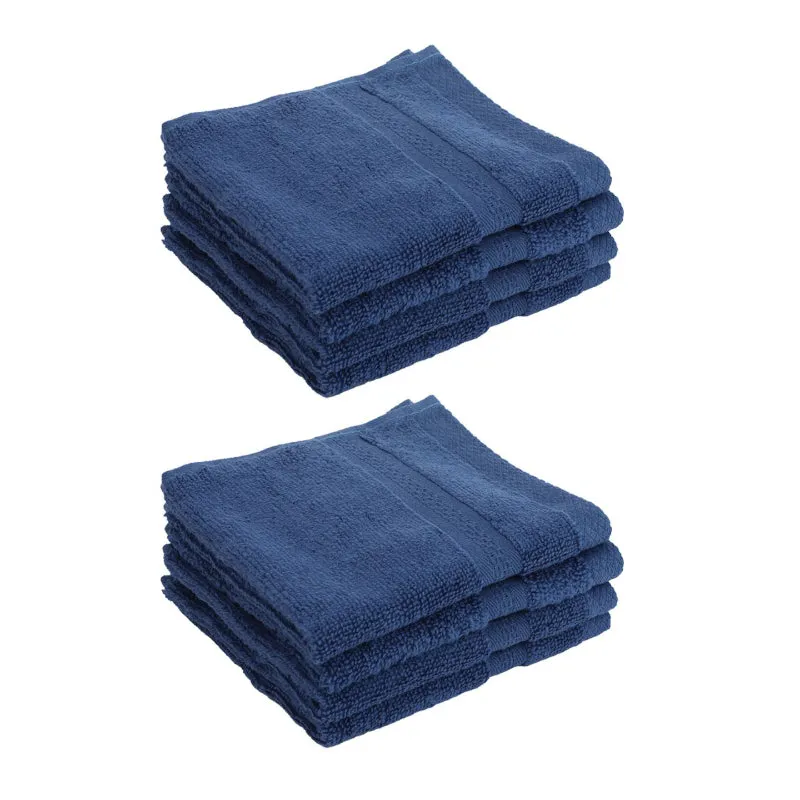 Miorah Face Towel (Blue) - Set Of Eight media 5