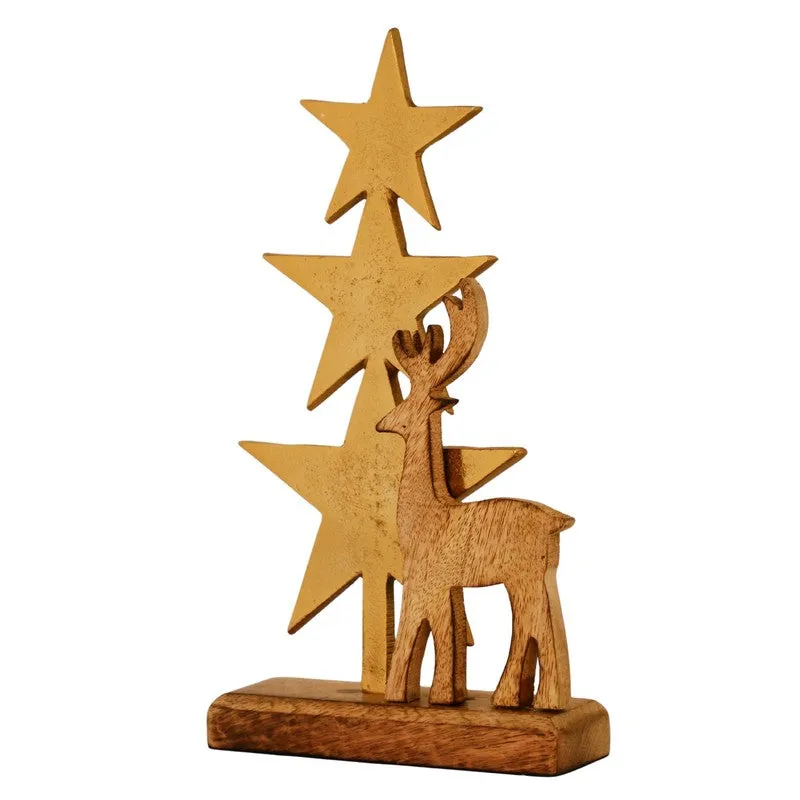 Reindeer Aluminum Glow Table Showpiece media 4