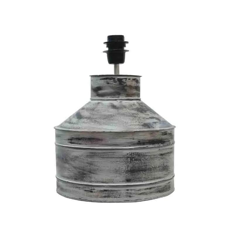 Cannister Fabric Table Lamp - Brown,Grey media 6