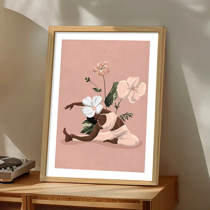 Spring Yoga Wall Art media 2