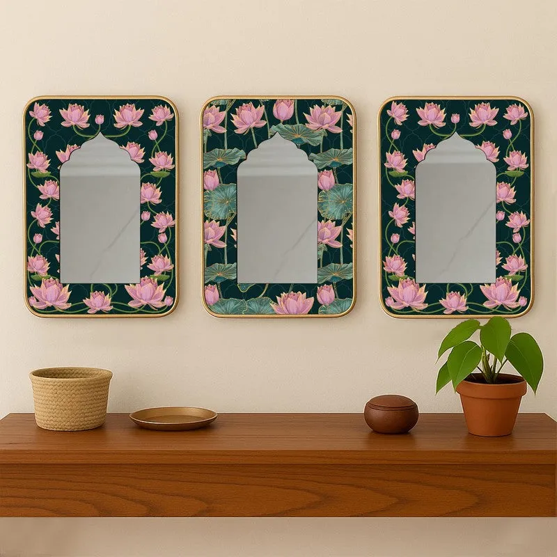 Royal Zeenat Acrylic Wall Mirrors - Set Of Three media 4