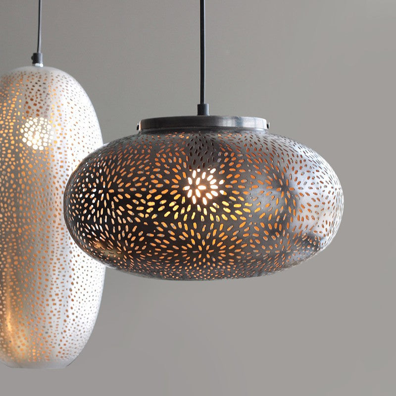Orange Tree Esfera Steel Ceiling Lamp