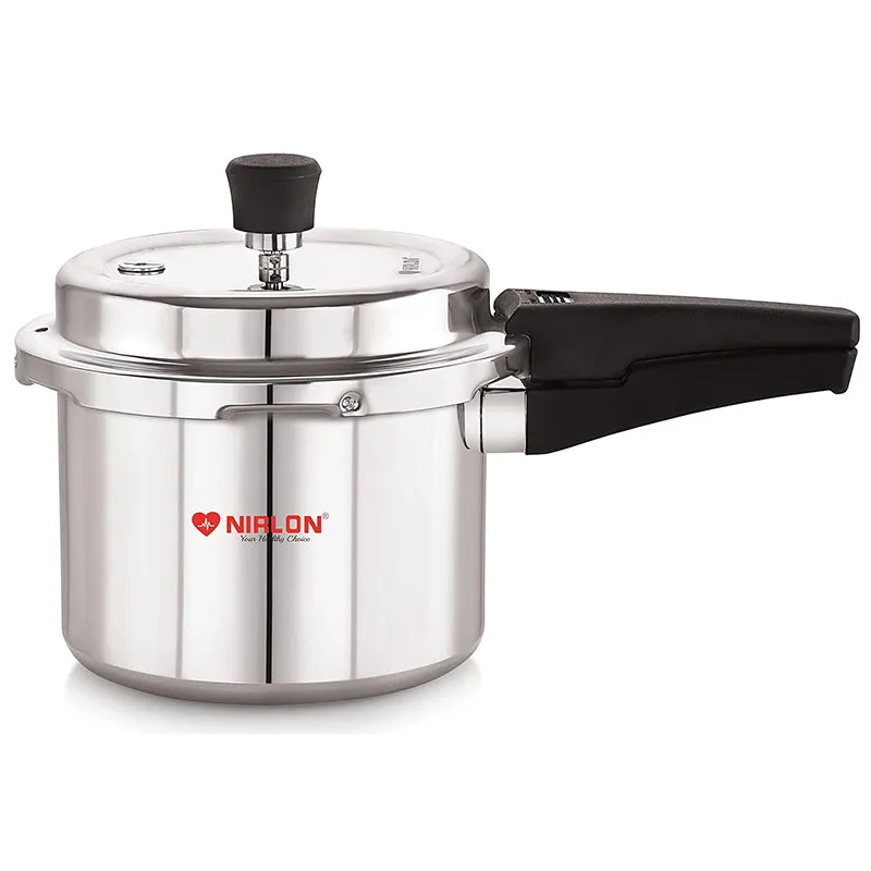 Nirlon Alumina Pressure Cooker - 3000 mL/ 8 Inches media 6