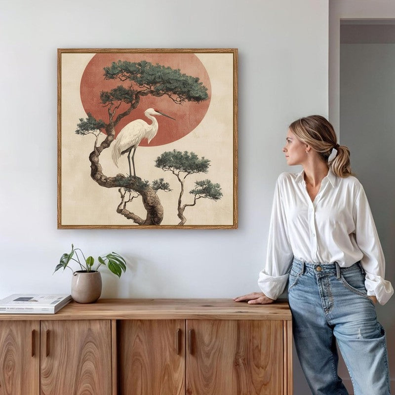 Soulful Tree Canvas Wall Art With Frame media 6