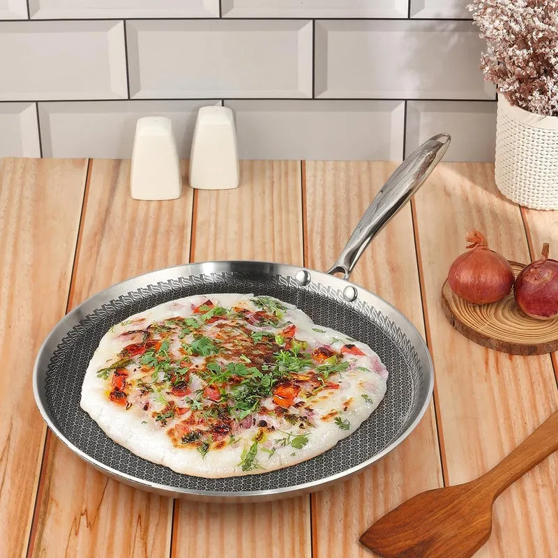 Vinod Velric Stainless Steel Dosa Tawa - 46 cm media 1