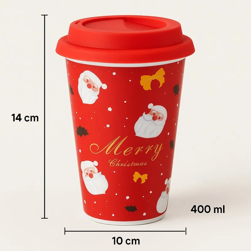 Hoho Ceramic,Silicone Coffee Mug (400 mL) media 5