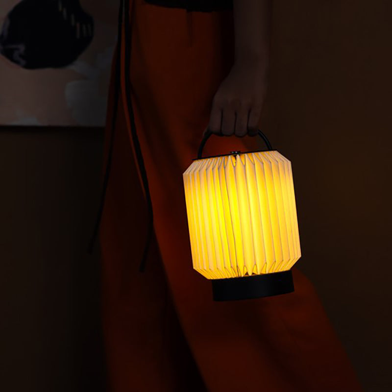 Fig Living Tote Table Lamp - Ivory,Black media 8
