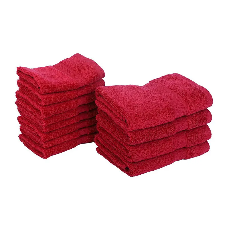 Miorah Towel Combo (Red) - Twelve Piece Set media 4