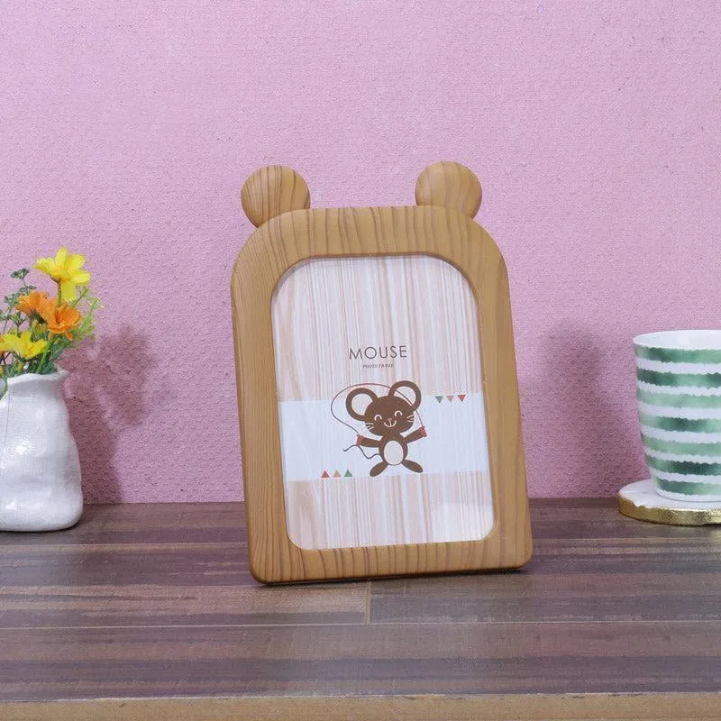 Teddy Play Photo Frame - Brown media 1
