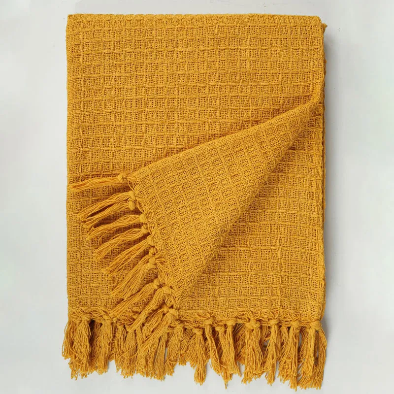 Hearth Flow Throw - Yellow media 7