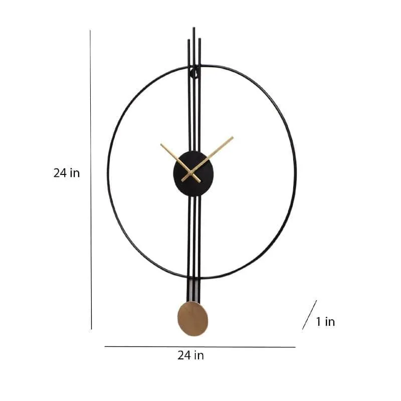 Round Roam Wall Clock - 4