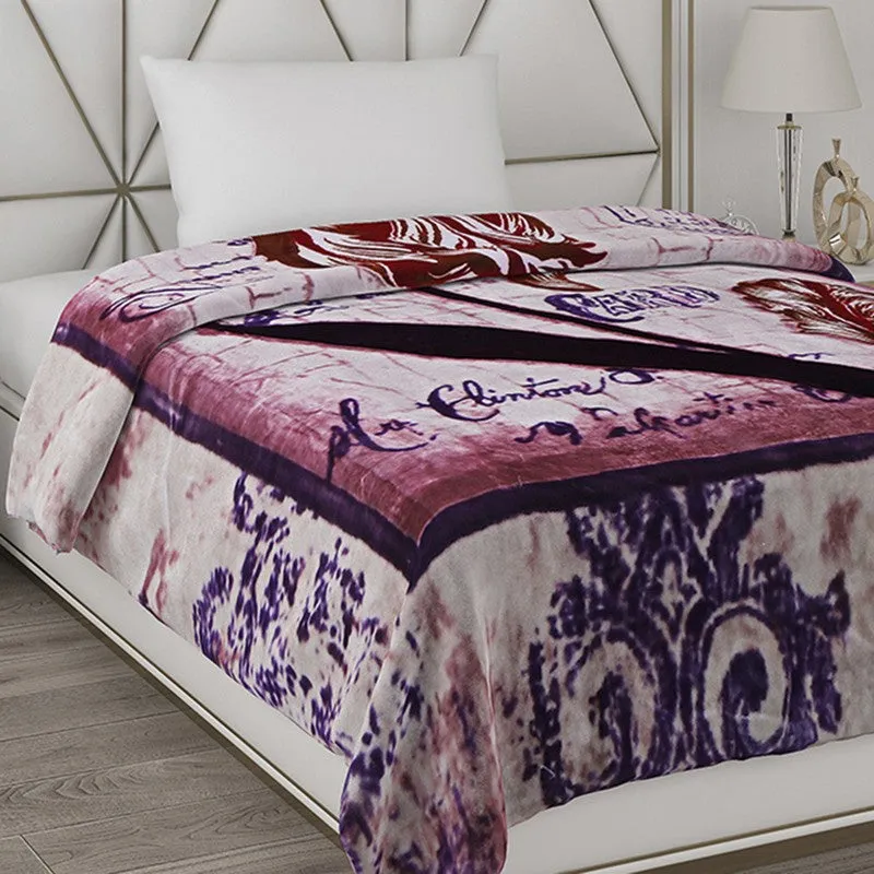 Monte Carlo Mystic Blooms Blanket - 1000 GSM media 4