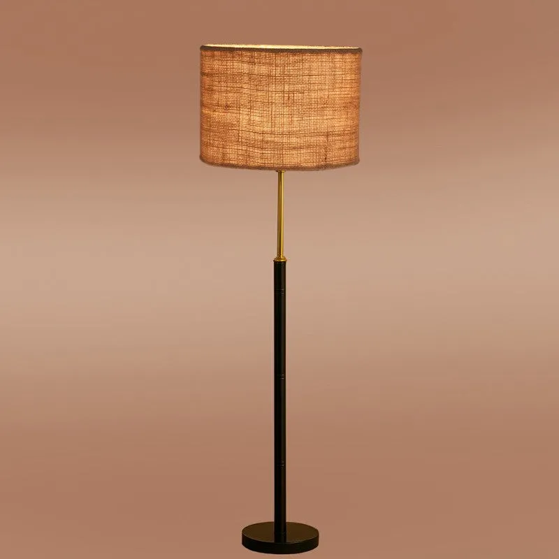 Horizon Curve Wooden Floor Lamp - Beige media 6