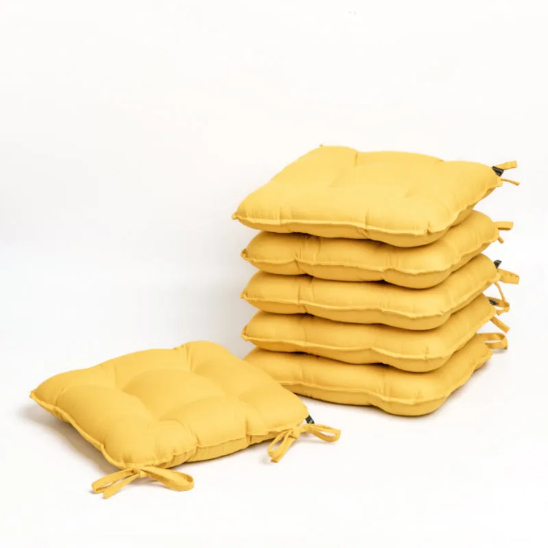 Sylvia Chair Pad (Mustard Yellow) - Set Of Six media 4
