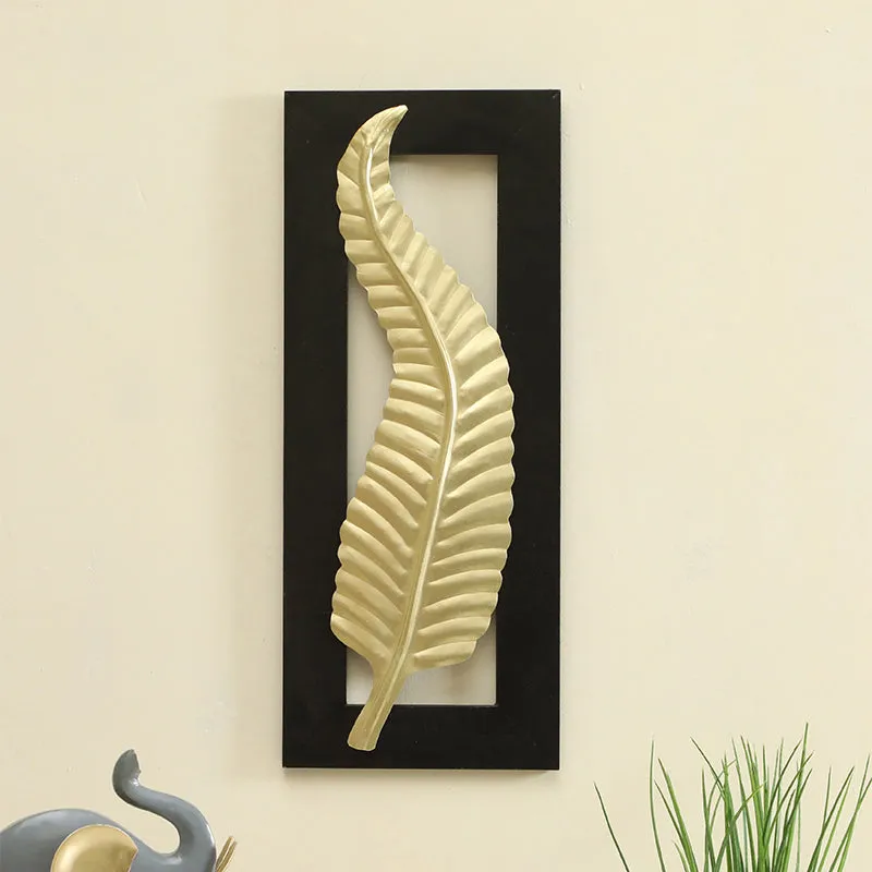 Hermes Feather Metal Wall Accent media 1