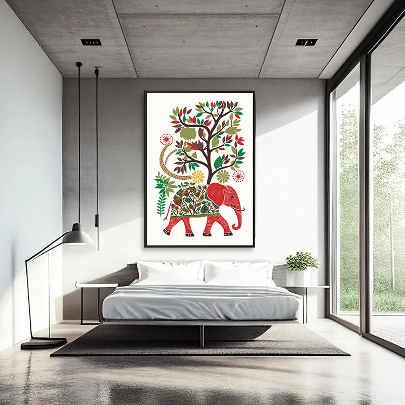 Vivid Mathanga Canvas Wall Art media 5