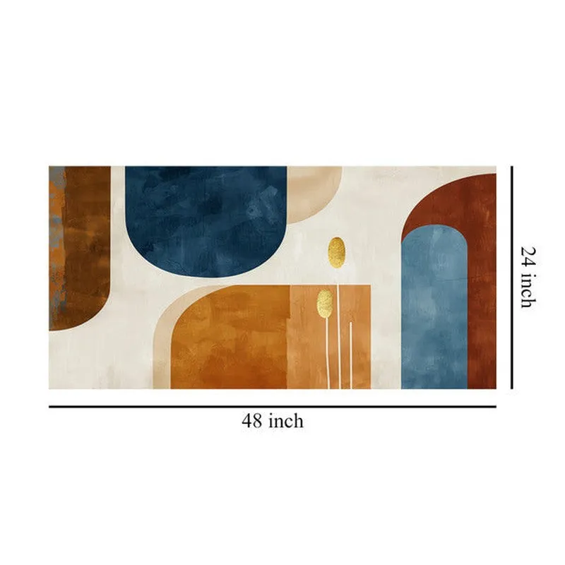 Abstract Colorful Poly Canvas Wall Painting media 8