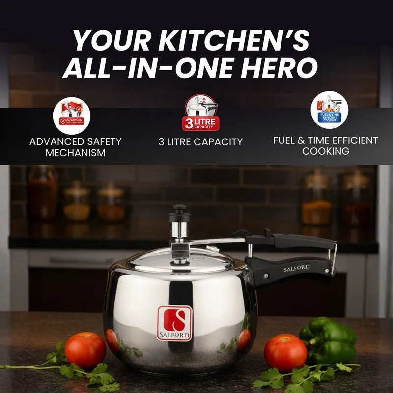 Salford Curvy Plus Pressure Cooker - 2000 mL media 8