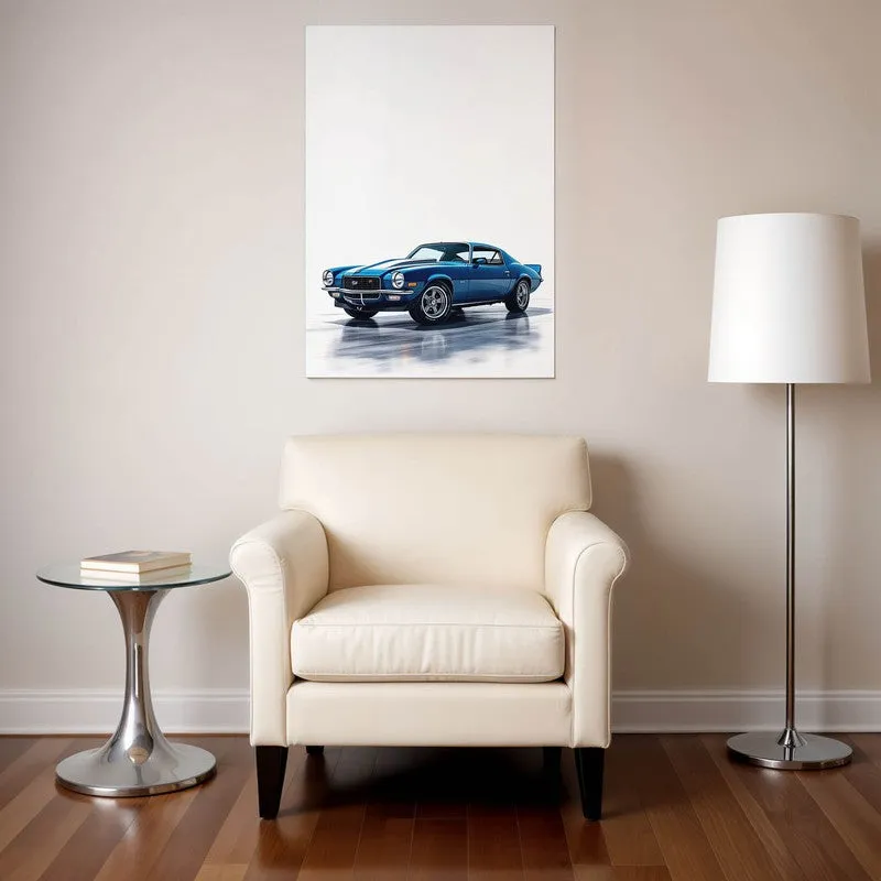 Midnight Camaro Wall Poster media 1