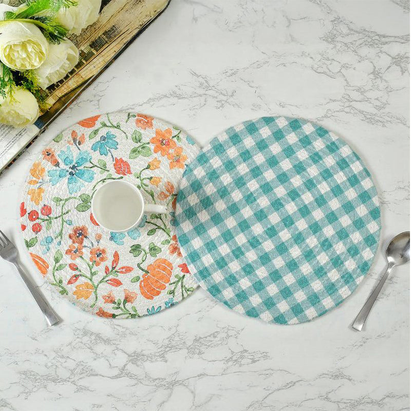 Nerina Round Placemat - Set Of Two