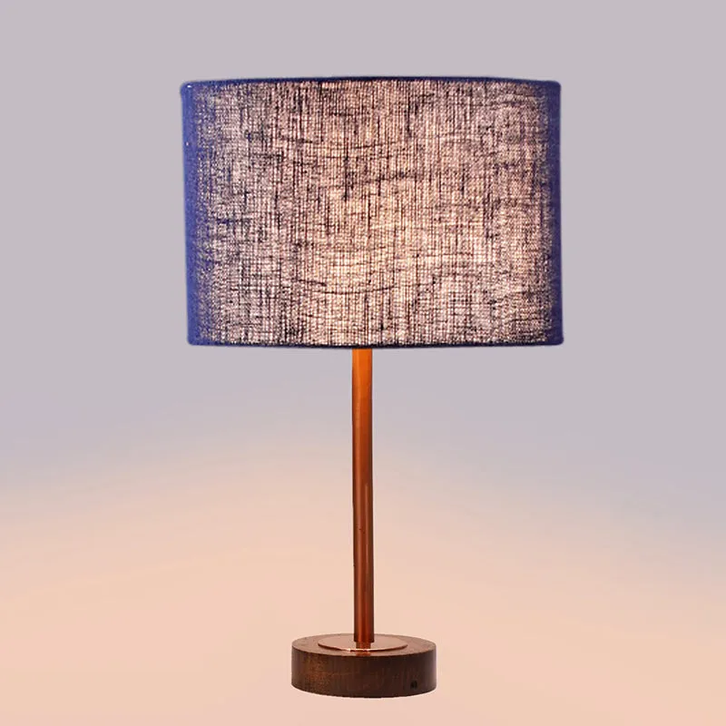 Sienna Rodin Wooden Table Lamp - Blue media 6