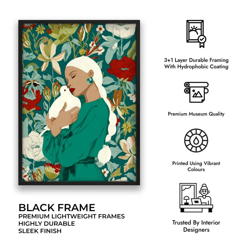 Aureth Canvas Wall Painting With Black Frame media 7