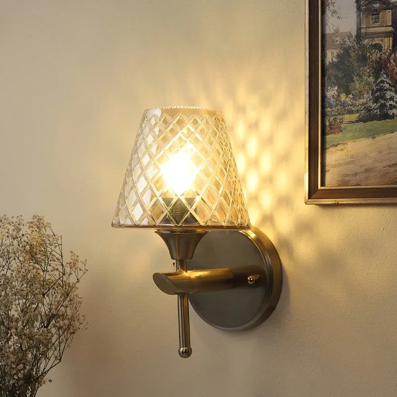 Aviora Elegant Glass Wall Lamp media 1
