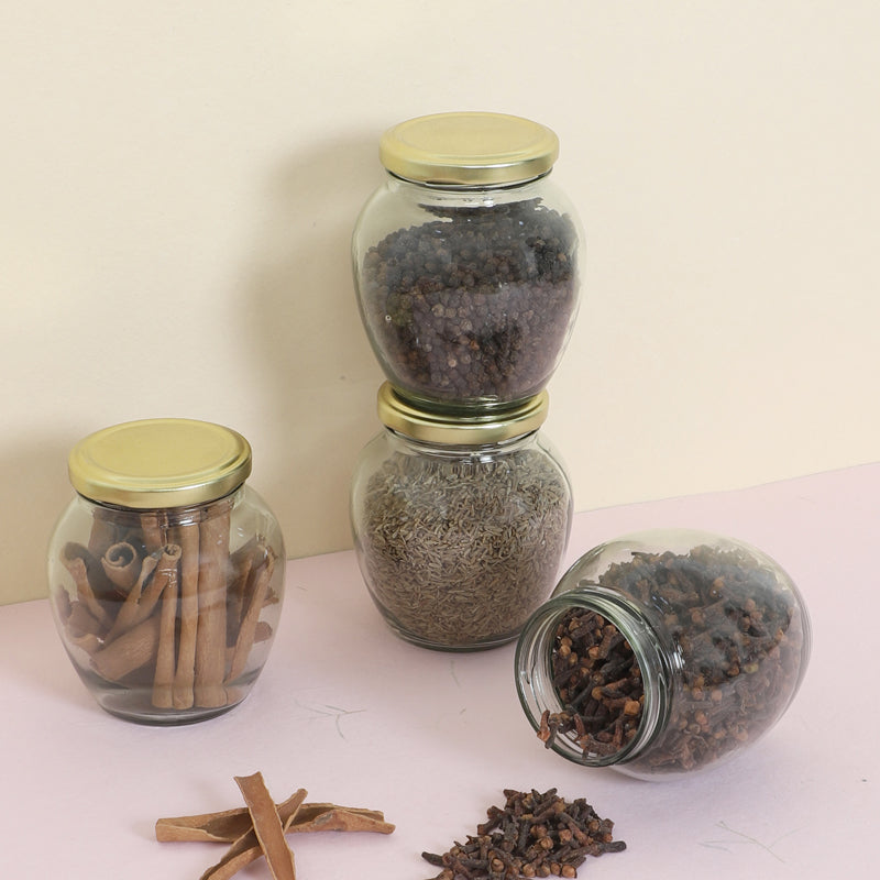 Winston Airtight Storage Jar (350 mL Each) - Set Of Four
