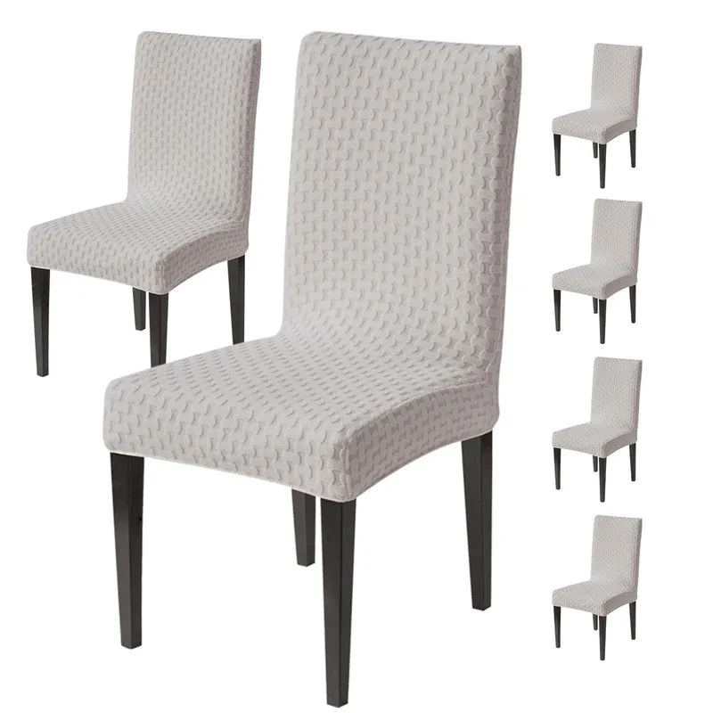 Nexo Neat Fit Chair Cover (Grey) - Set Of Six - 3