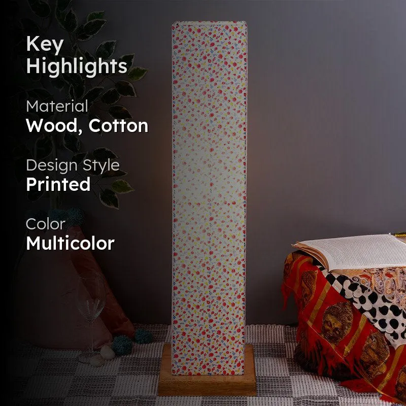 Color Spalsh Ruya Wooden Tower Floor Lamp media 2