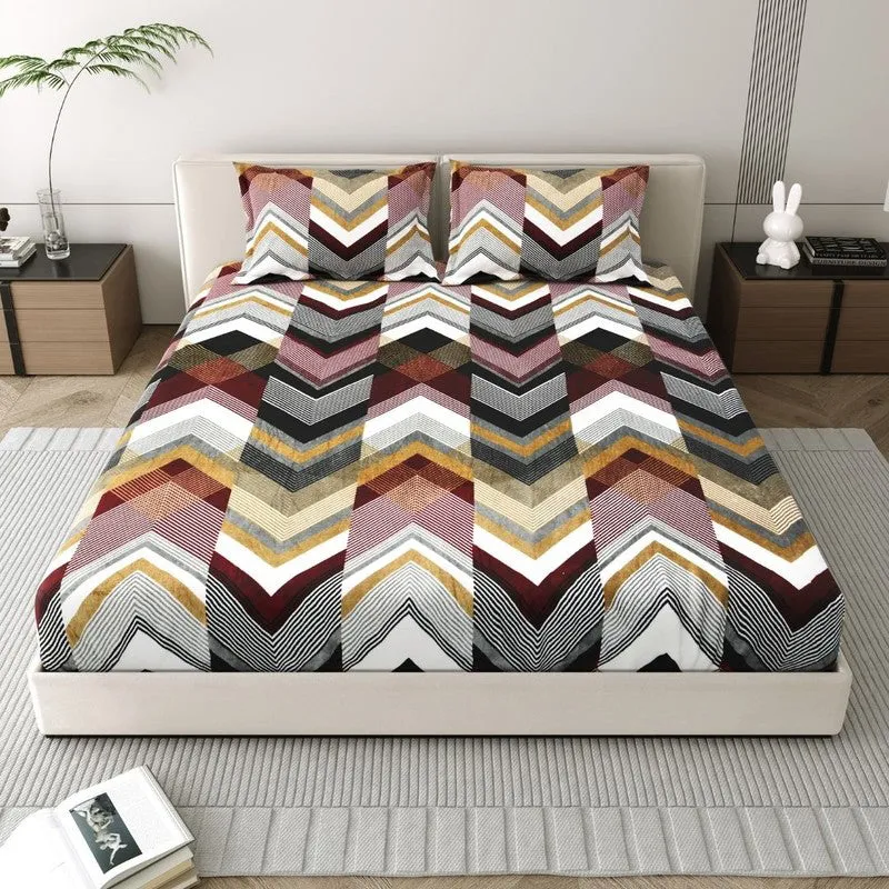 GeoElegance Woolen Bedsheet - 150 GSM media 3