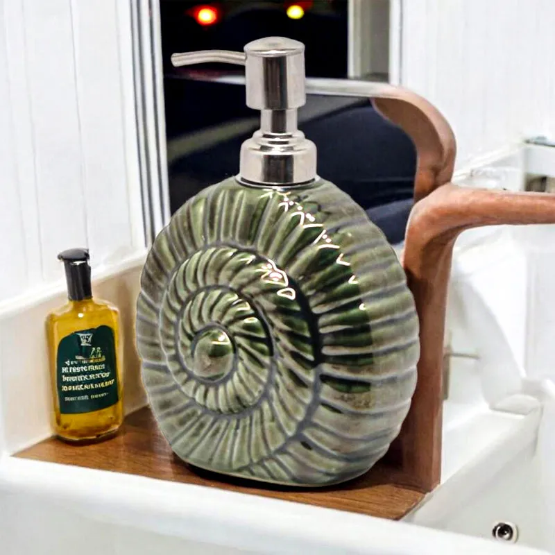 Curva Ceramic Soap Dispenser - 250 mL media 7